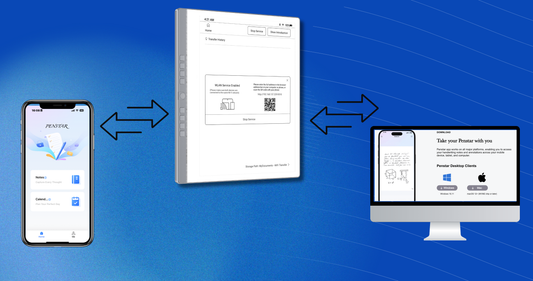 How to transfer files between your Penstar eNote and other devices?
