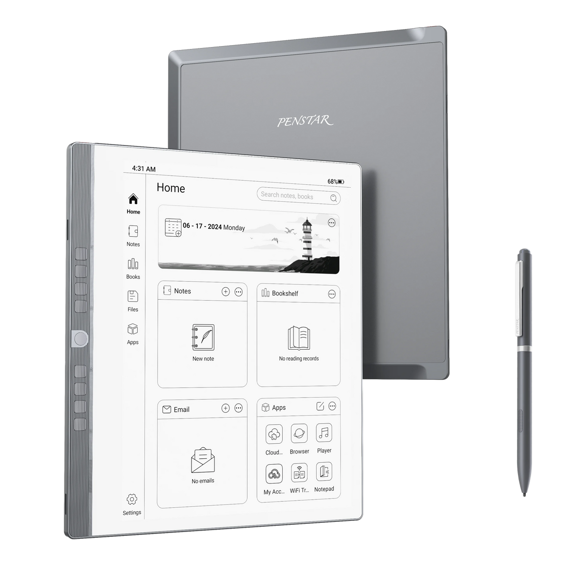 Penstar eNote Paper Tablet Digital Notebook 10.3"